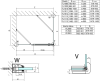 Polysan FORTIS obdélníkový sprchový kout 1300x900 mm, R varianta FL1113RFL3590