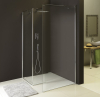 Polysan MODULAR SHOWER pevný panel k instalaci na stěnu modulu MS2, 400 mm, levý MS2B-40L