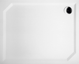 Gelco SARA sprchová vanička z litého mramoru, obdélník 110x90cm, bílá HS11090