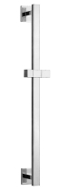 Sapho Sprchová tyč, posuvný držák, hranatá, 660mm, chrom 1202-28
