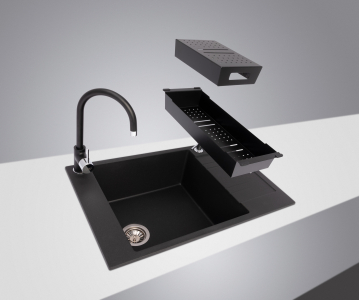 Granitový dřez Sinks VARIO 780 Granblack + Mix 3 P GR G6830