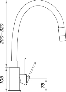 Granitový dřez Sinks ULTIMA 790 Granblack + Flexia G11730