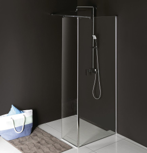 Polysan MODULAR SHOWER pevný panel k instalaci na stěnu modulu MS2, 1000 mm, pravý MS2B-100R