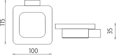 Nimco KIBO černá Mýdlenka Ki-14059C-90