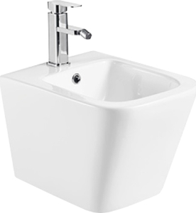 Mereo Bidet závěsný kapotovaný , 485x345x330, keramický, bílý VSD83B