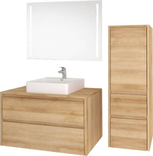 Mereo Opto, koupelnová skříňka 61 cm, Multidecor, White Loft Pine CN990SWLP1