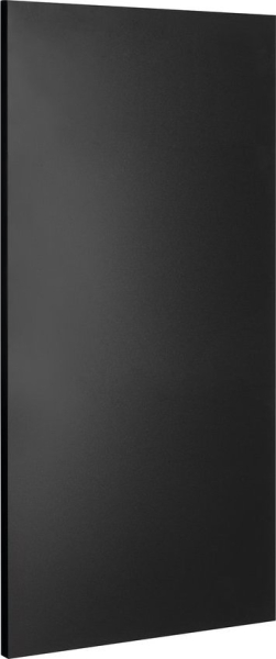 Sapho ENIS koupelnový sálavý topný panel 600W, IP44, 590x1200 mm, černá mat RH600B