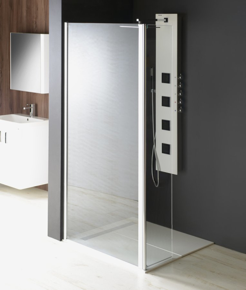 Polysan MODULAR SHOWER stěna k instalaci na zeď, pro připojení otočného panelu, 1200 mm MS3A-120