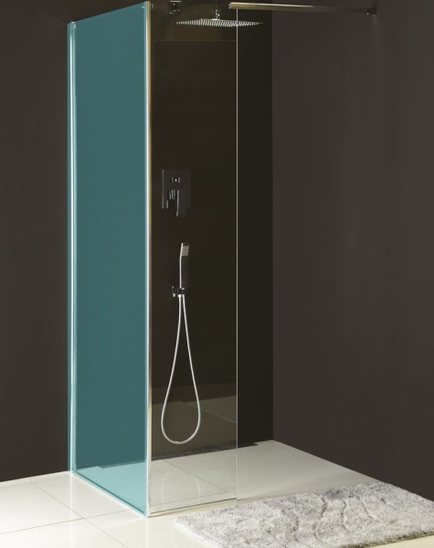 Polysan MODULAR SHOWER pevný panel k instalaci na stěnu modulu MS2, 400 mm, levý MS2B-40L