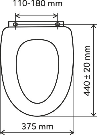 Novaservis Sedátko dýhované jasan MDF WC/BAMBUS