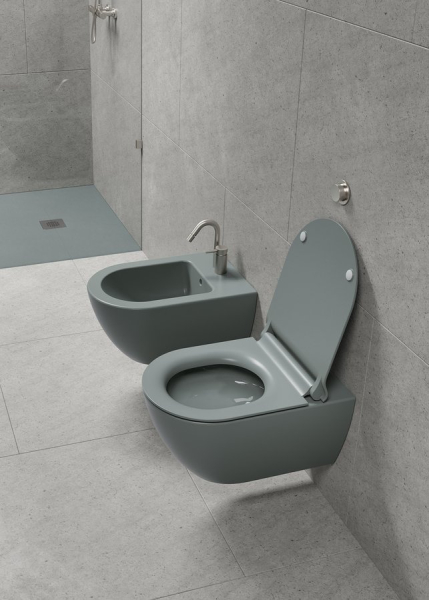 GSI PURA bidet závěsný, 36x55cm, agave mat 8865104